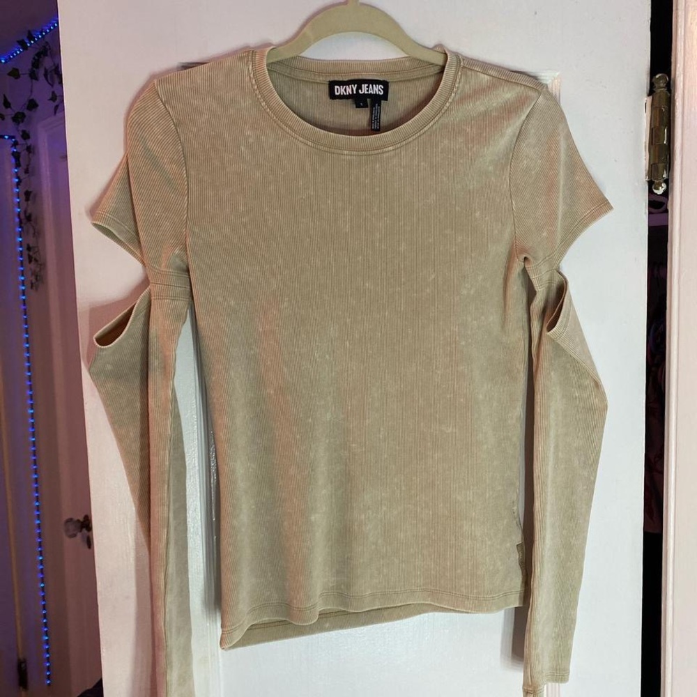 DKNY Cut out top